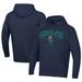 Men's Under Armour Navy Cedar Rapids Kernels All Day Fleece Pullover Hoodie