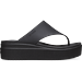 Crocs Black Brooklyn Flip Shoes