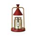 Candle Warmer Lamp for Jar Candles Safety Night Lamp Scented Jar Candles for Scented Wax Melts Decor Chinese Red A