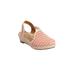 Women's The Clea Espadrille by Comfortview in Orange Multi (Size 12 M)