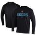 Men's Under Armour Black Inland Empire 66ers Performance Long Sleeve T-Shirt