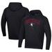 Men's Under Armour Black Fayetteville Woodpeckers All Day Fleece Pullover Hoodie
