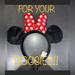 Disney Dog | Dog Disney Parks Disney Tails Minnie Mouse Character Ears Headband Animal Pet Ln | Color: Black/Red | Size: Os