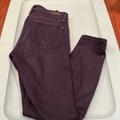 Anthropologie Jeans | Maroon Principle Denim Anthropologie Jeans | Color: Purple/Red | Size: 25