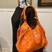 Louis Vuitton Bags | Louis Vuitton Mahina Monogram Soft Leather Orange Hobo Hand Bag Purse Tote Htf | Color: Gold/Orange | Size: Os