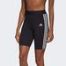 Adidas Shorts | Adidas 3 Stripe Black Must Have Training Tight Shorts Nwt | Color: Black/White | Size: Various