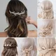 Bandes de sauna en cristal pour filles mariées accessoires pour cheveux de mariage épingles à