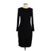 Old Navy Casual Dress - Sheath: Black Solid Dresses - Women's Size Large Petite
