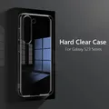 Coque de téléphone transparente pour Samsung Galaxy coque mince coque rigide PC transparent