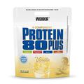 WEIDER Protein 80 Plus Mehrkomponenten Protein Pulver, Eiweißpulver für cremige, unverschämt leckere Eiweiß Shakes, Kombination aus Whey, Casein, Milchprotein-Isolat & Ei-Protein, Vanille, 2kg