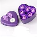 Dtydtpe Christmas Decorations 6Pcs Heart Scented Bath Body Petal Rose Flower Soap Wedding Decoration Gift Pp Room Decor