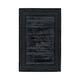 Tapis de salon moderne noir 160x230 cm