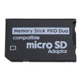 Micro SD SDHC TF to Memory Stick MS Pro for Duo for PSP Adapter Converter Card N
