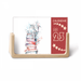 Books Building Street Watercolor Desk Calendar Desktop Decoration 2023