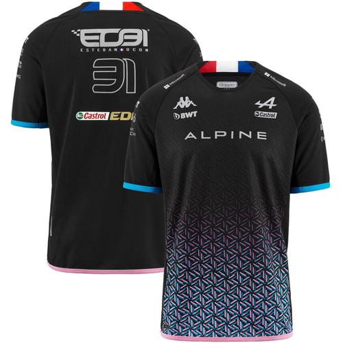 BWT Alpine F1 Team Esteban Ocon 2023 Fahrer-T-Shirt