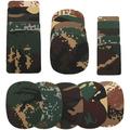 20 Pcs Camo Iron on Patches for Jackets Jeans Clothes Repair Kit Clothing Elbow Patches for Holes Decoration