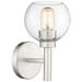 Sutton by Z-Lite Brushed Nickel 1 Light Wall Sconce