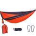 BE-TOOL Double Camping Hammock Bed Kit 210T Nylon Spinning Max 200KG Outdoor Garden Park Backpacking Ground Tent 270x140CM Portable