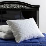 Quilted Slumber Pillow White, Standard, White
