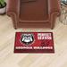 FANMATS Georgia Bulldogs Perfect Season Champions 30" x 19" Non-Slip Indoor Door Mat, Nylon in Black/Brown/Red | 30 H x 19 W x 0.25 D in | Wayfair