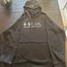 Under Armour Shirts | Men’s Large Under Armour Hooded Sweatshirt | Color: Gray/Silver | Size: L