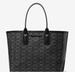 Michael Kors Bags | Michael Kors Jodie Bag - Small Logo Jacquard Tote Bag | Color: Black | Size: 11.5”W X 8”H X 4.75”D