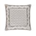 Five Queens Court Blair Sand 20" Square Decorative Throw Pillow Sand Polyester/Polyfill blend | 20 H x 20 W x 20 D in | Wayfair 226012120SQ