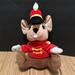Disney Toys | Disney Parks Dumbo Timothy Q. Mouse Circus Ringmaster 8" Plush | Color: Brown/Red | Size: Os