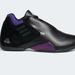 Adidas Shoes | Adidas T-Mac 3 Restomod Basketball Shoes Men's Size 7 Women Size 8 | Color: Black/Purple/Red | Size: 7