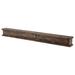 Dogberry Collections Cottage Fireplace Mantel Shelf, Solid Wood in Brown | 5.5 H x 48 W x 6 D in | Wayfair m-cott-4857-dkch-none