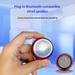 Wireless Speaker HiFi Hands-free Calling Support Interconnection Mini Portable Bluetooth-compatible5.0 Stereo Loudspeaker for Car Red