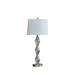 Everly Quinn Metal Table Lamp Linen/Metal in Yellow | 30 H x 13 W x 13 D in | Wayfair AD73FB0A34824F058CCD58E91930782E