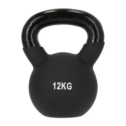 Kettlebell ENDURANCE, schwarz, Hanteln, mit 12 Kilogramm Gewicht