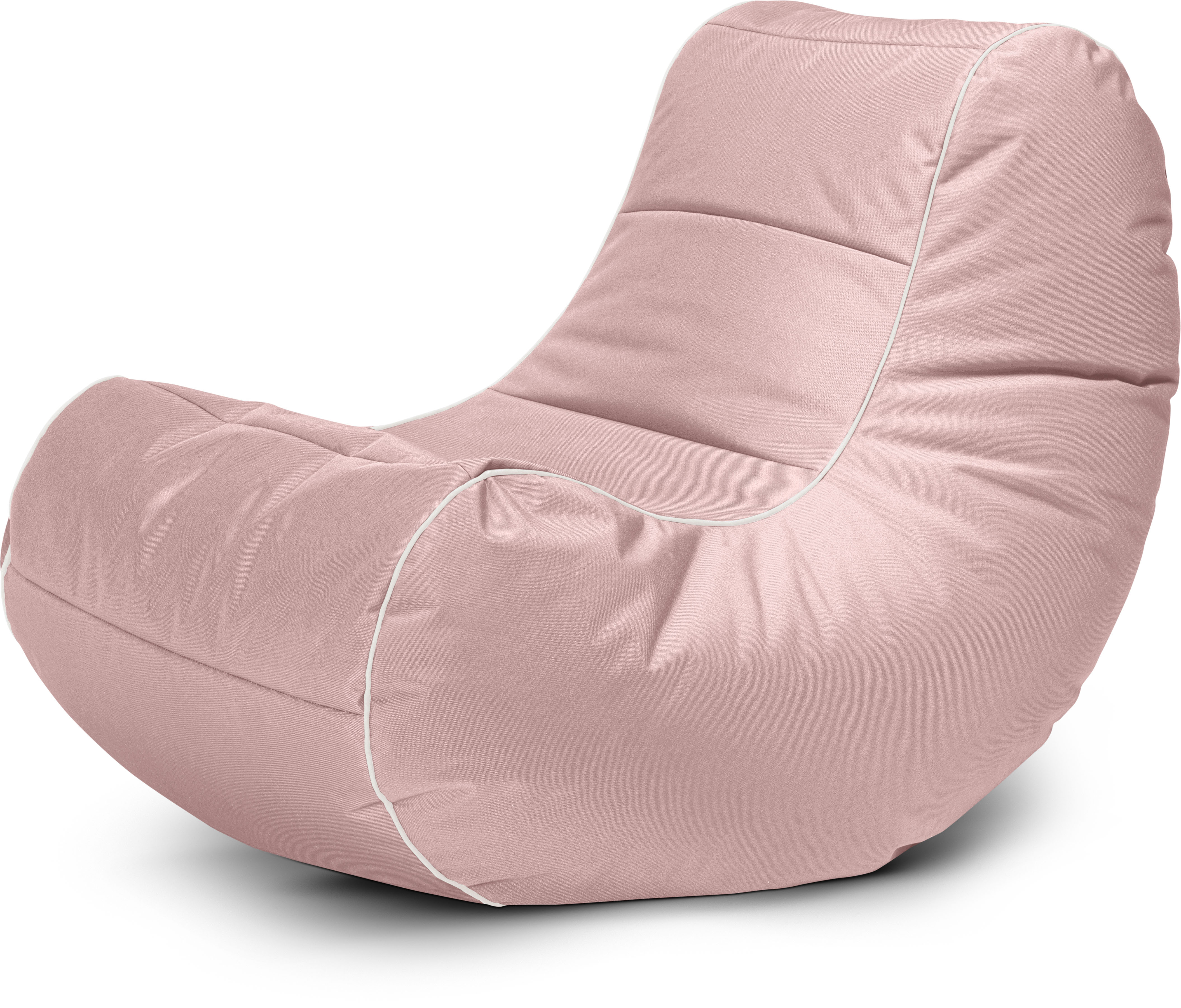 Sitzsack MAGMA HEIMTEX "Salsa SCUBA", rosa (altrose), B:110cm H:60cm, Bezug: 100% Polyester, Sitzsäcke, Sitzsack