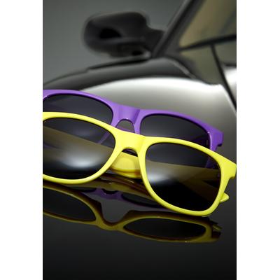 Sonnenbrille MSTRDS "Accessoires Groove Shades GStwo" Gr. one size, gelb (neonyellow) Damen Brillen Sonnenbrillen