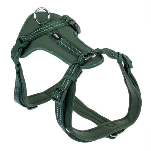 TIAKI Geschirr Neoprene, grün M 42-74cm Brustumfang Hund