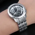 Bracelet de montre de haute qualité pour hommes 21mm pour Swatch YRS403 412 402G en acier