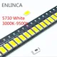 Lumière Blanche 3000K 4000K 6000K 95000K 5730-CW WW 0.5W-150Ma 50-55lm SMD 5730 5630 LED 5730