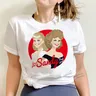 T-shirt imprimé anime pour homme haut graphique Olivia Newton John