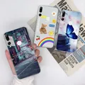 Pour Huawei Y9 Premier 2019 Silicone Huawei Y9Prime Clair Étui Souple Pour Huawei Y 9 Premier Housse