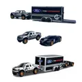 Maisto 1:64 Design Team Haulers 2009 Ford F-150 Voiture Remorque 2015 Ford Mustang ighCar modèle