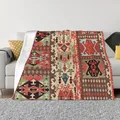 Couverture magique Kilim turc tapis chaud sourire glouton boho bohème ethnique persan