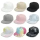 Chapeaux Hip-Hop pour enfants casquettes de baseball solides pour garçons et filles chapeaux