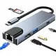 Répartiteur USB type-c HUB 3.0 6 en 1 adaptateur HDMI Baseus Usb Dock accessoires pour