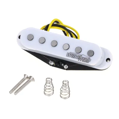 Wilson – Alnico 5 Strat Series M micro à bobine simple à haut rendement pour guitare électrique
