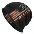 Trump Ultra MAGA American Feel Bonnet Hats Skullies Beanies Round Cap Warm Head Unisex Ogo