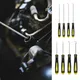 Pick And Hook Set 4Pcs O Ring Pick Tools Tire Repairing With Straight Hooks Ergonomic Handle For