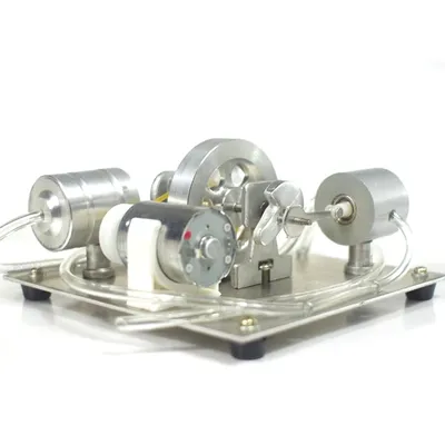 Nouveau modèle de moteur à vapeur Stirling 1.4ml cadeau fuchsia peut être changé en générateur
