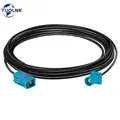 Fakra Z – câble Coaxial RG174 mâle à femelle câble d'extension d'antenne pour autoradio 15cm 20cm