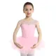 Robe de Ballet en Mousseline de Soie pour Fille de 4 à 12 Ans Jupe Justaucorps Tutu de Ballerine